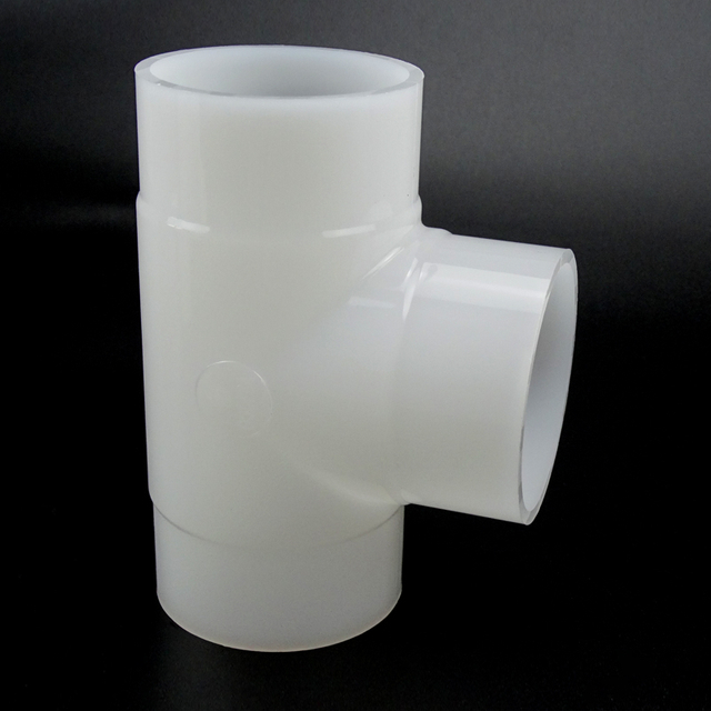 T per saldatura di testa in PVDF