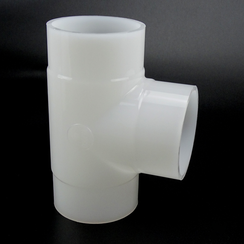 T per saldatura di testa in PVDF