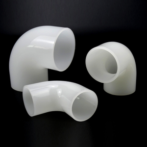 PVDF เชื่อมชน 90&deg; Bend