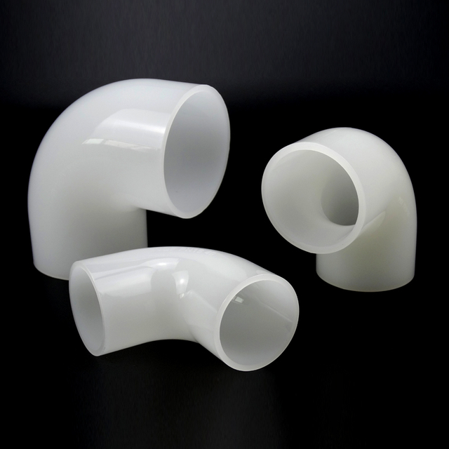PVDF เชื่อมชน 90&deg; Bend